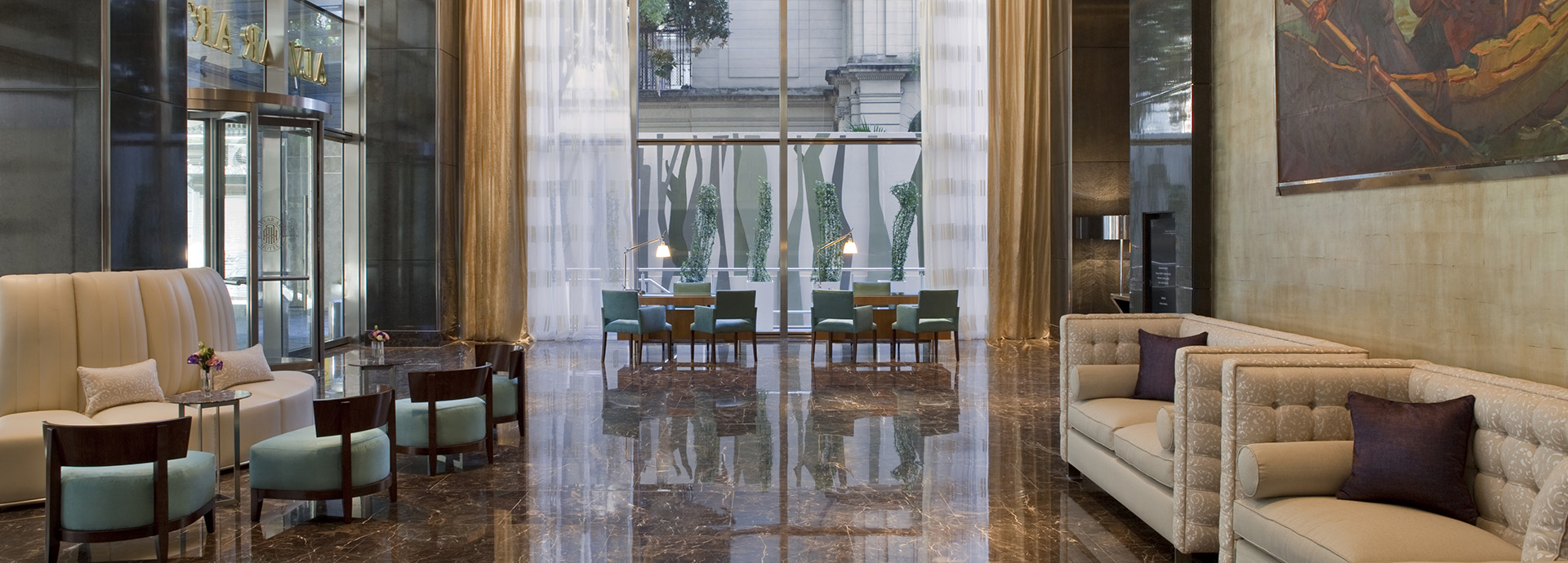 Alvear Art Hotel in a hip new hotel set in the centre of Buenos Aires.