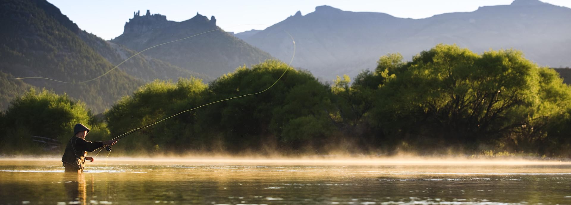 Fly fishing in Patagonia