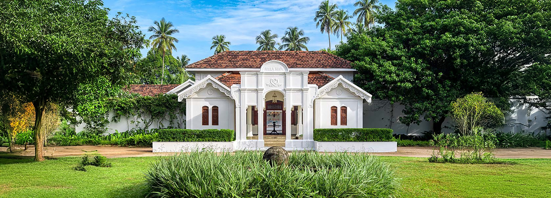 Exterior of Uga Riva hotel in Negombo, near Colombo, Sri Lanka