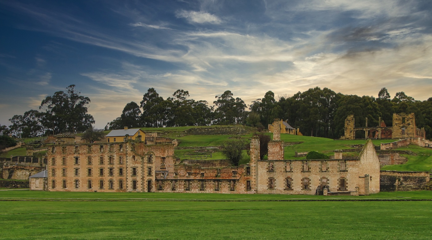 Port Arthur ghostly historic site in Tasmania