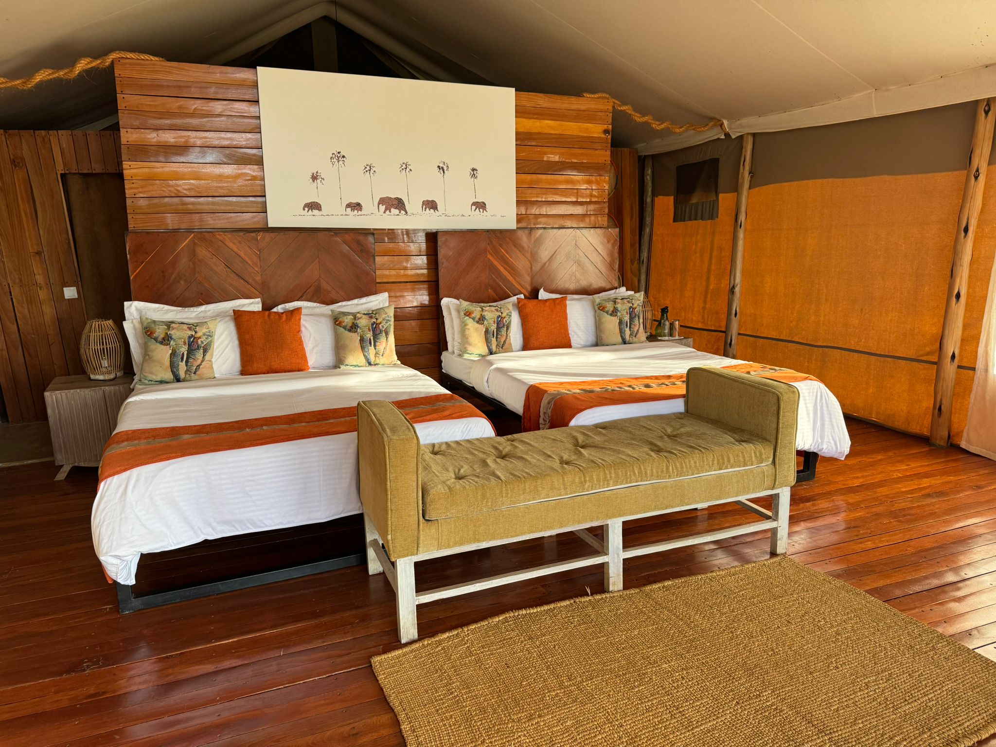 Tarangire Ndovu Tanzania Safari Camp twin-share suite