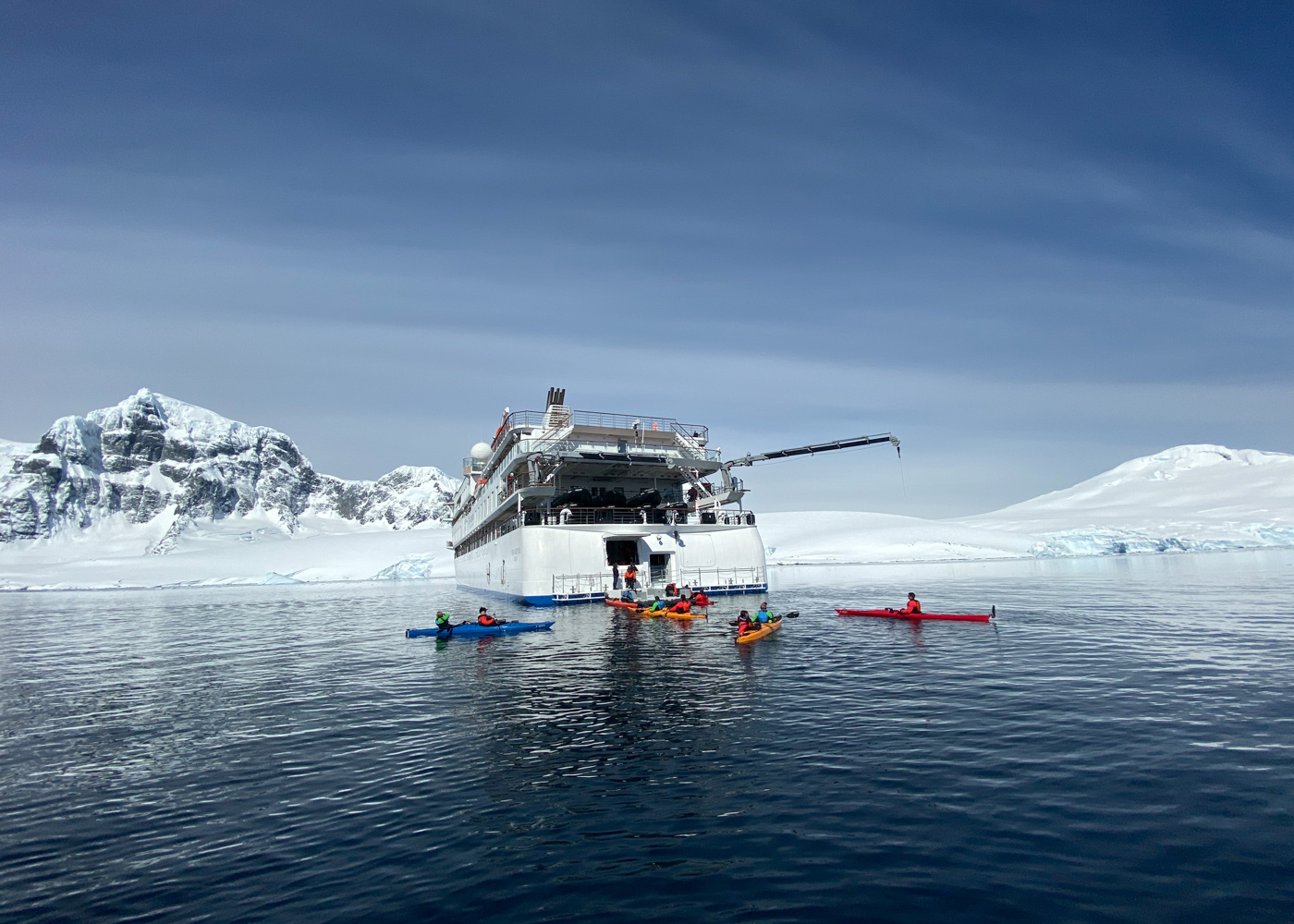 Kayaks and Activity Platform, Patagonia to Polar, Antarctica